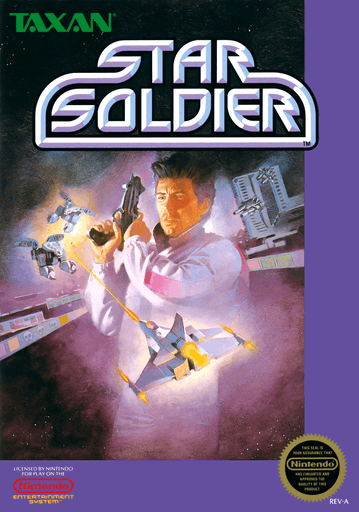 Star Soldier original box art cover
