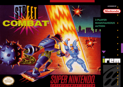 Street Combat original box art cover