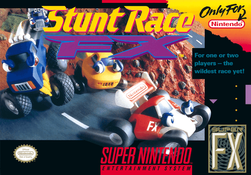 Stunt Race FX original box art cover