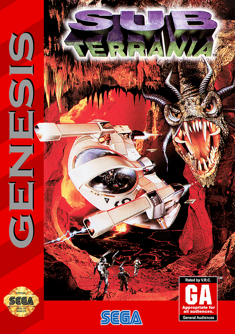Sub-Terrania original box art cover