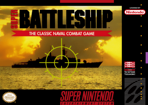 Super Battleship original box art cover