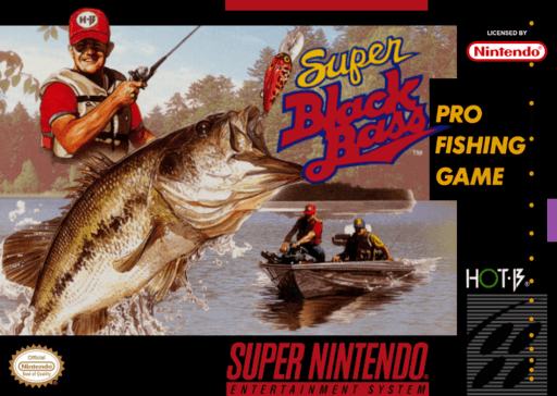 Super Black Bass original box art cover