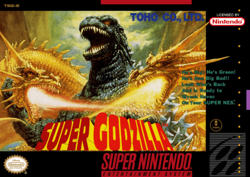 Super Godzilla original box art cover