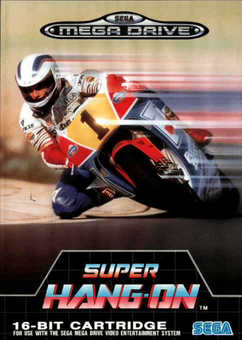 Super Hang-On original box art cover
