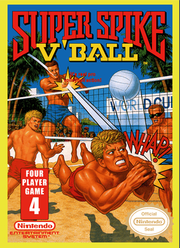 Super Spike V'Ball original box art cover