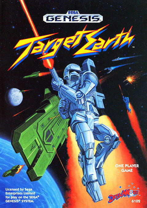 Target Earth original box art cover