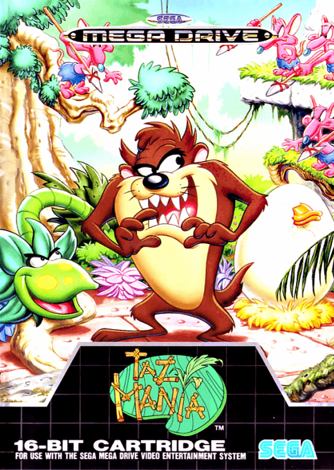 Taz-Mania original box art cover