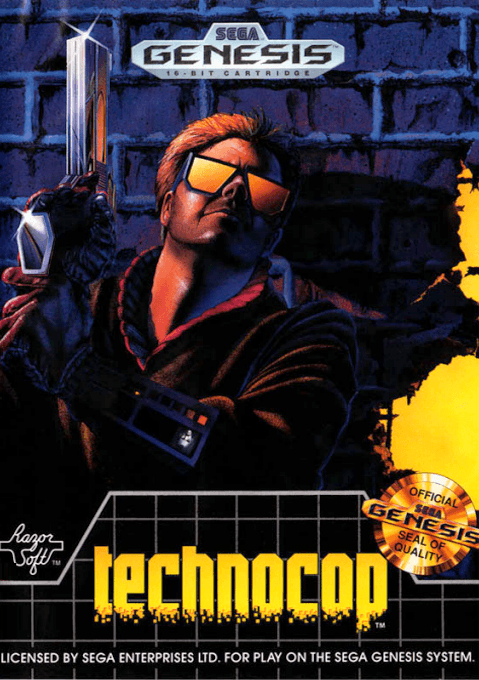 Technocop original box art cover