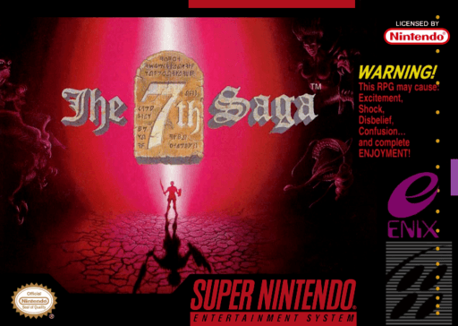 The 7th Saga original box art cover