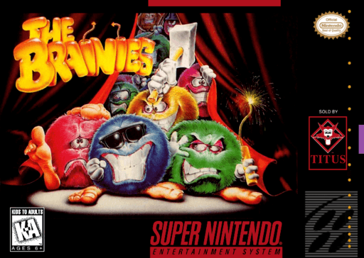 The Brainies original box art cover