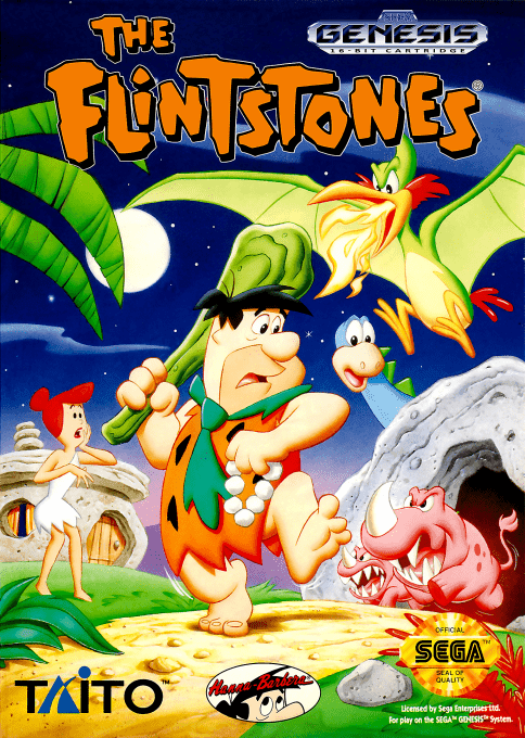 The Flintstones original box art cover