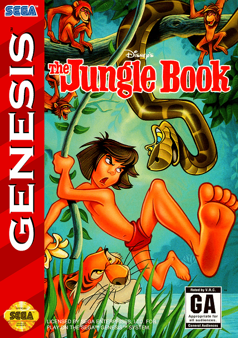 The Jungle Book original box art cover