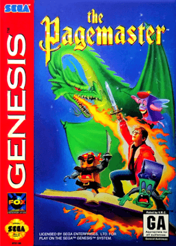 The Pagemaster original box art cover