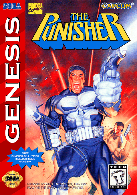 The Punisher original box art cover