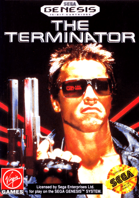 The Terminator original box art cover