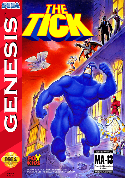 The Tick original box art cover