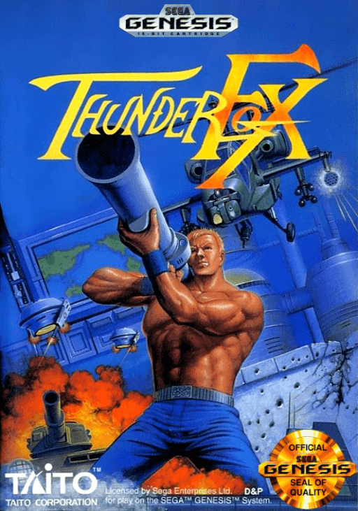 Thunder Fox original box art cover