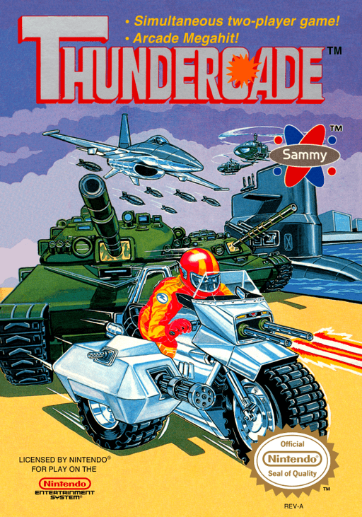 Thundercade original box art cover