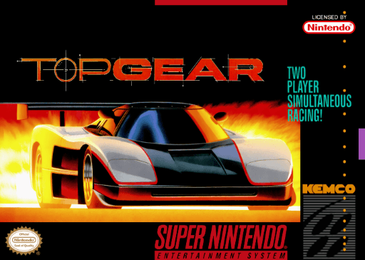 Top Gear original box art cover