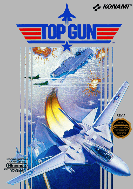 Top Gun original box art cover