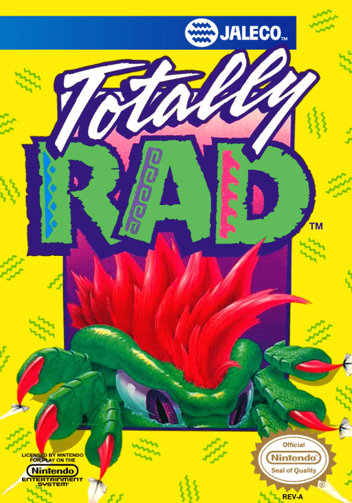 Totally Rad original box art cover