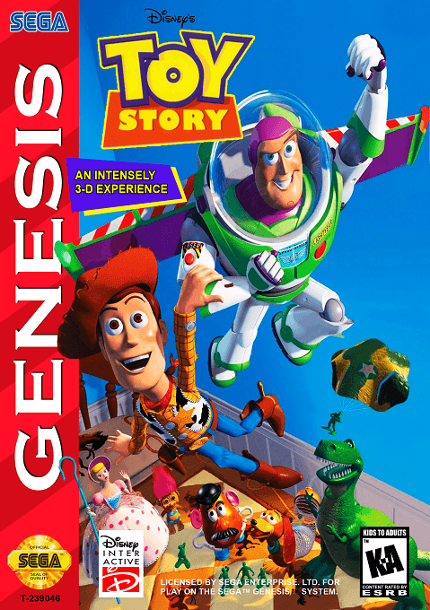 Toy Story original box art cover