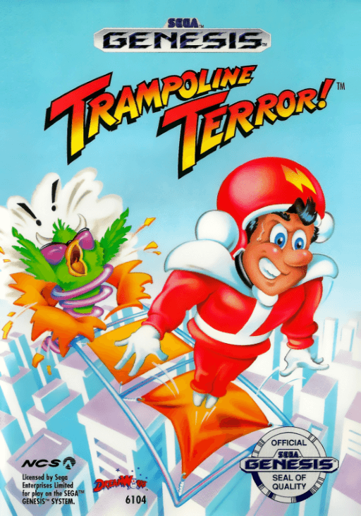 Trampoline Terror! original box art cover