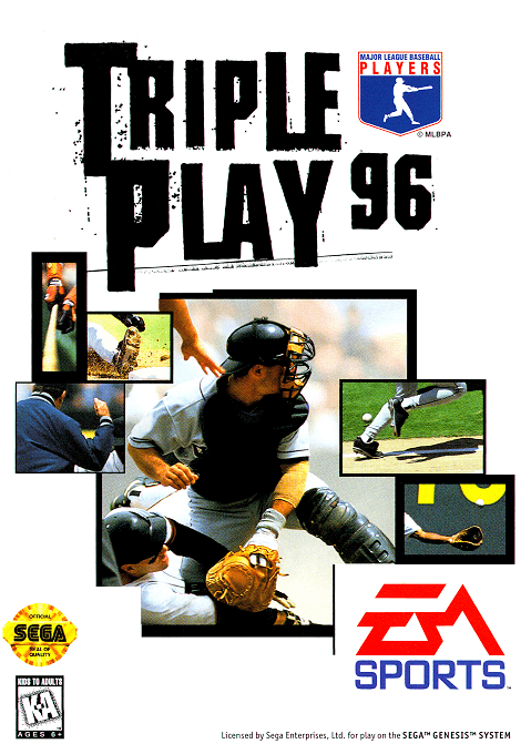 Triple Play 96 original box art cover