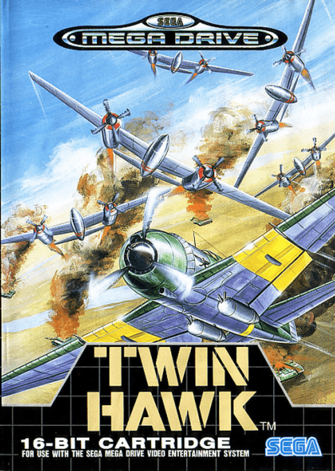 Twin Hawk original box art cover