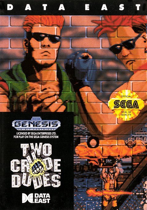 Two Crude Dudes original box art cover