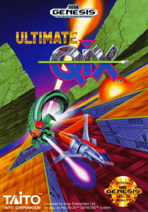 Ultimate QIX original box art cover