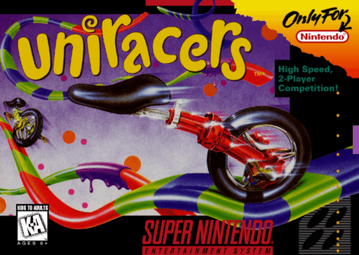 Uniracers original box art cover