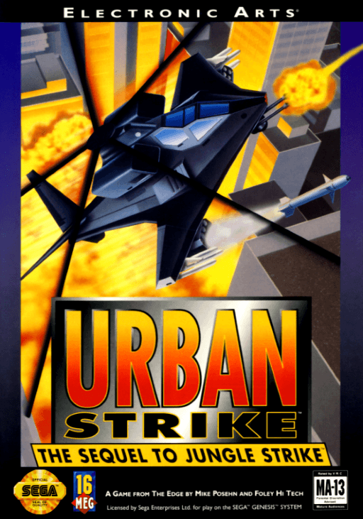Urban Strike original box art cover