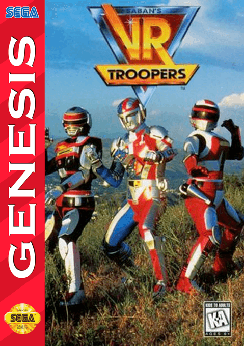 VR Troopers original box art cover