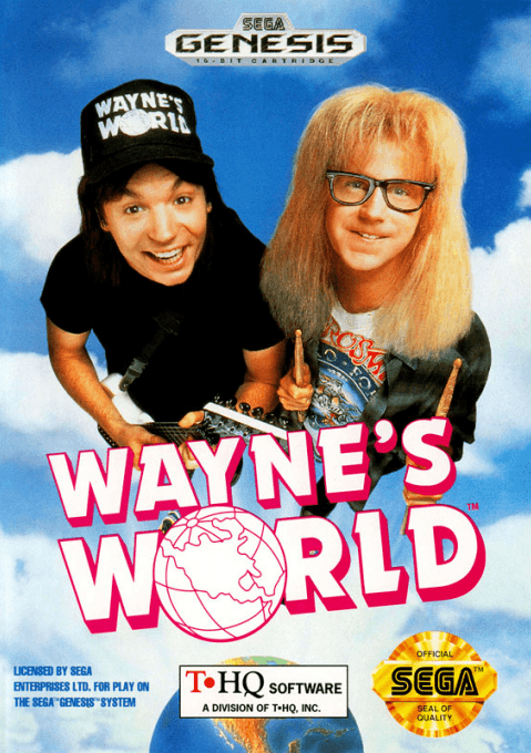 Wayne's World original box art cover
