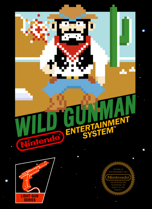 Wild Gunman original box art cover