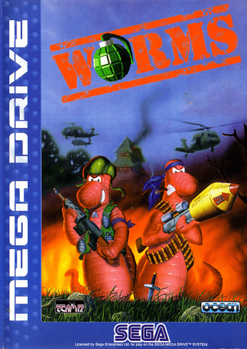 Worms original box art cover
