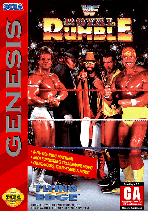 WWF Royal Rumble original box art cover