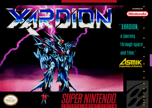 Xardion original box art cover