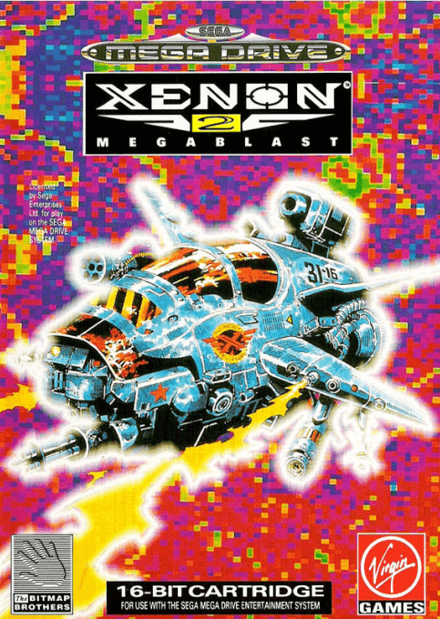 Xenon 2 - Megablast original box art cover