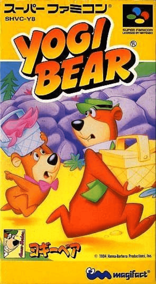 Yogi Bear original box art cover