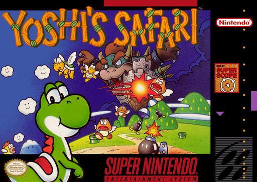 Yoshi's Safari original box art cover