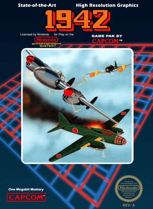 1942 original box art cover