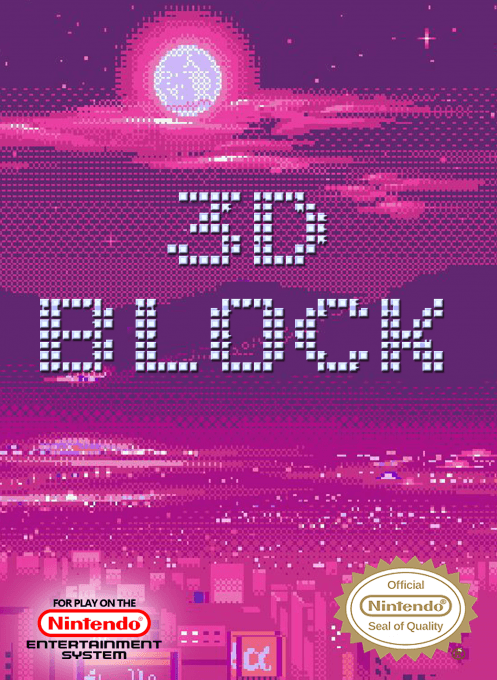 3D Block original box art cover