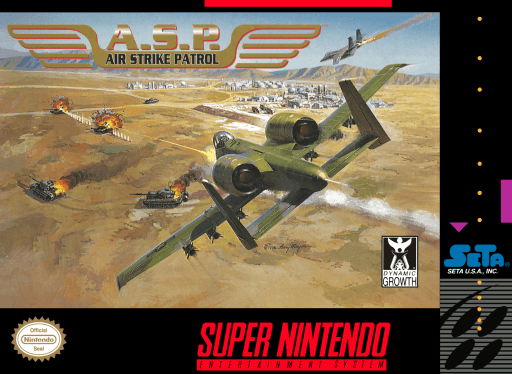 A.S.P. Air Strike Patrol original box art cover