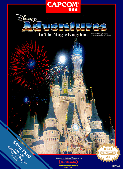 Adventures in the Magic Kingdom (Europe) cover
