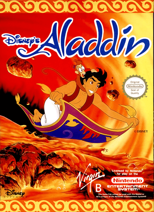 Aladdin original box art cover