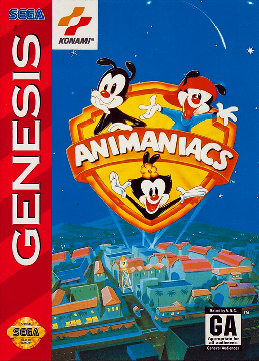 Animaniacs original box art cover