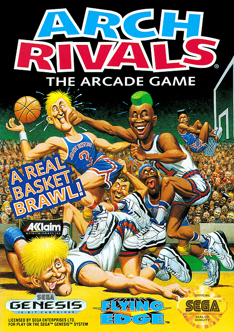 Arch Rivals - The Arcade Game original box art cover