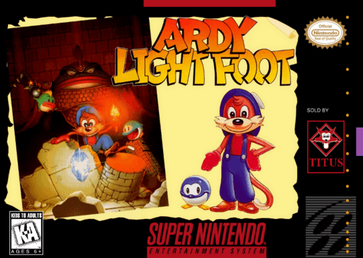 Ardy Lightfoot original box art cover